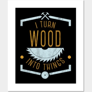 Woodworking - woodworker design Posters and Art